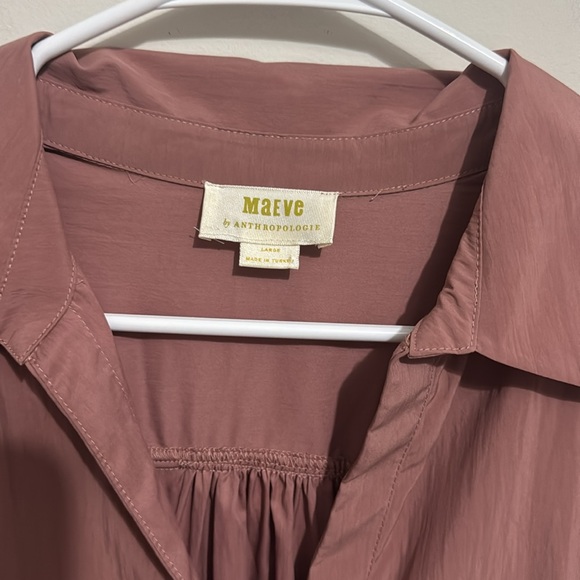 NWOT ANTHROPOLOGIE Collared Midi Dress 🌹 - Picture 5 of 12